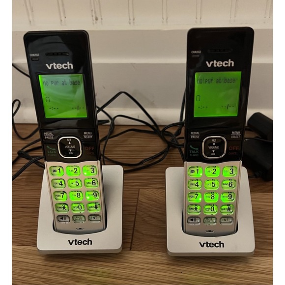 VTech DECT 6.0 Cordless Phone Answering System Caller ID Call Waiting 5 Handsets - Picture 10 of 11